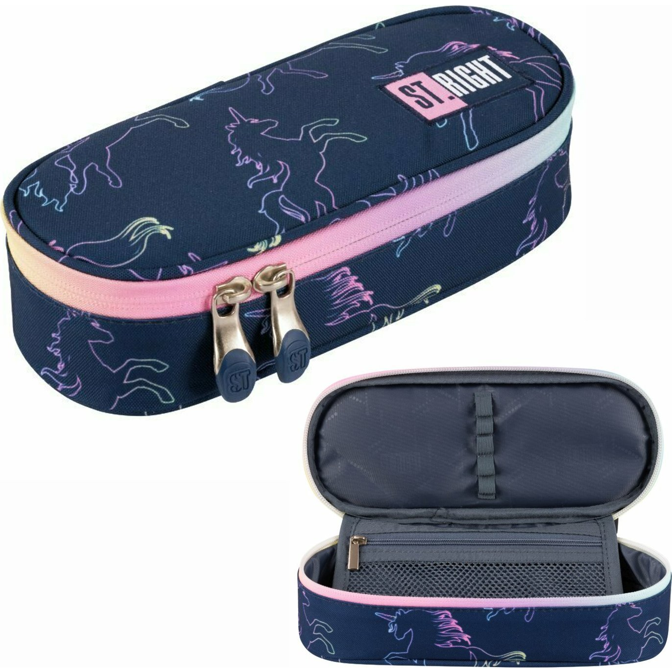 Majewski St. Right Ovális Tolltartó - Dream Unicorn (5903235667862)