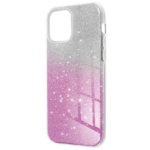 Gigapack Apple iPhone 15 Pro Max tok csillogó átlátszó-rózsaszín (GP-144998) (GP-144998)