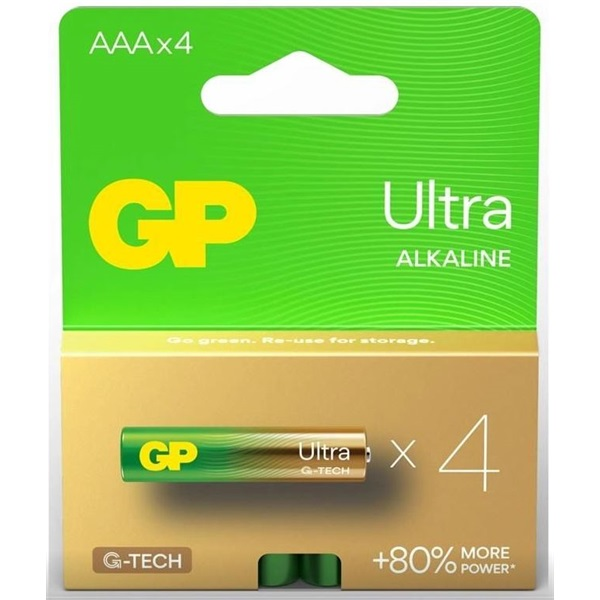 GP elem Ultra alkáli mikro ceruza (AAA) GP24AU-PGB4 4db