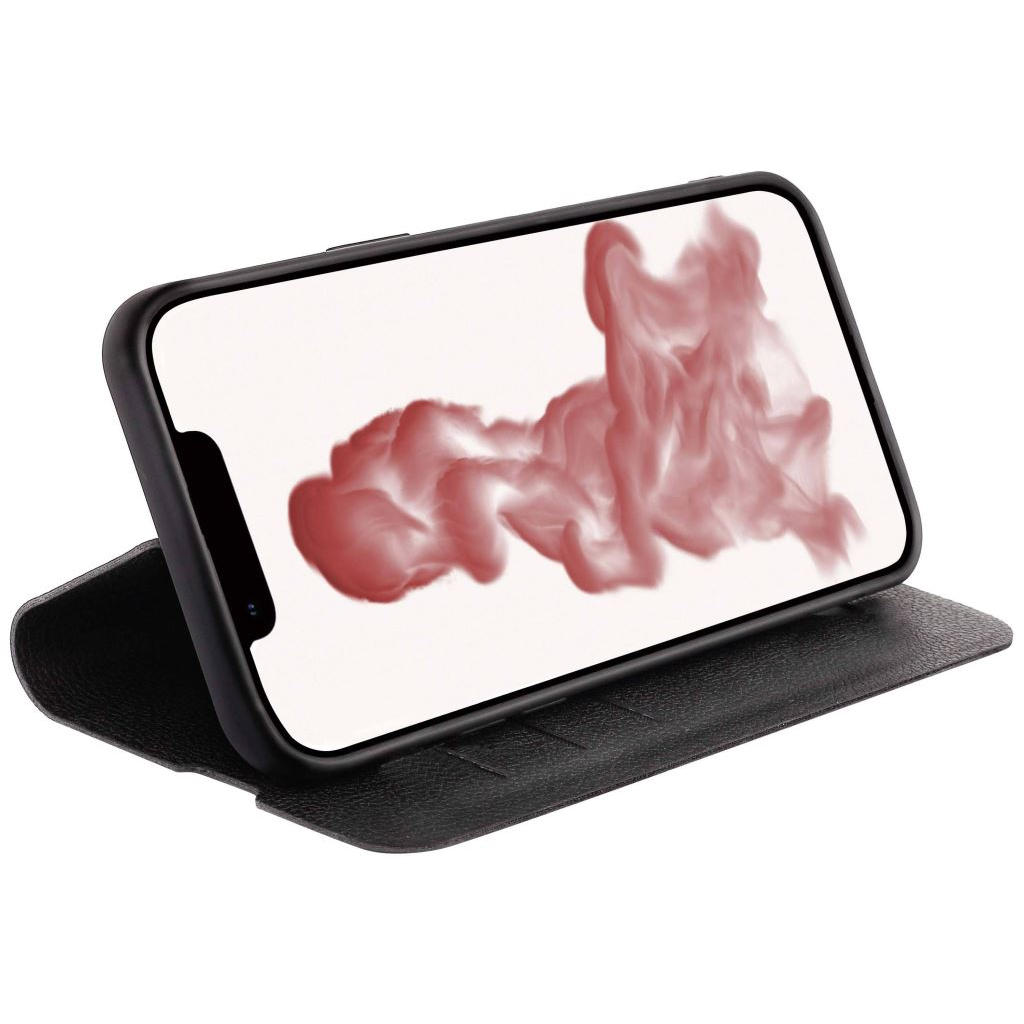 Vivanco Premium Booklet Apple iPhone 14 Plus tok fekete (PWVVIPH14MBK) (PWVVIPH14MBK)