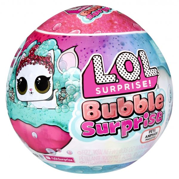 L.O.L. Surprise! Bubble Surprise Pets Asst in PDQ