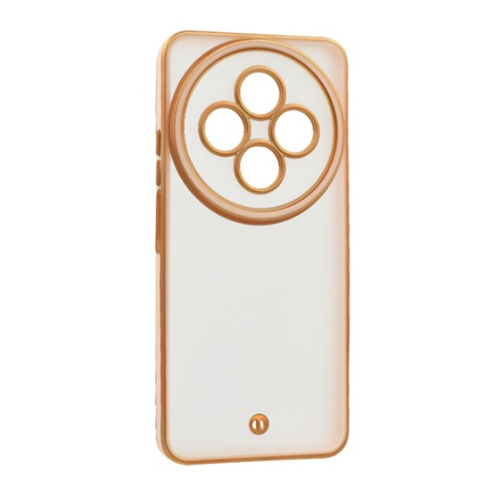 Redmi 14C 4G GIGAPACK Szilikon telefonvédő ütésállóság. kameravédő. ARANY/RÓZSASZÍN