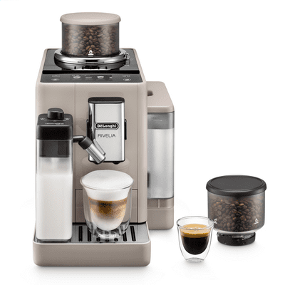 DeLonghi Rivelia EXAM 440.55.BG Automata kávéfőző - Bézs (EXAM440.55.BG)