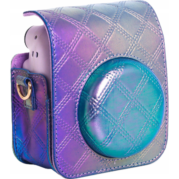 Futerał Etui Pokrowiec Case Osłona Do Fujifilm Fuji Instax Mini 12 / Wielokolorowy / Holograficzny