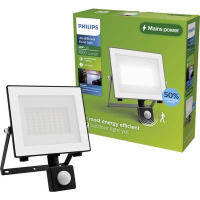 Philips LED прожектор за външно осветление Lois UE Sensor, 24 W, 5000 K IP65