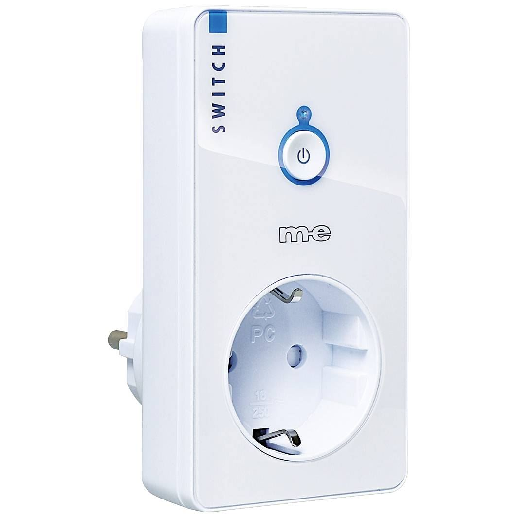 m-e CUVEO vezeték nélküli Dugalj, Kapcsoló CR-S2000 W (55200) (m55200)