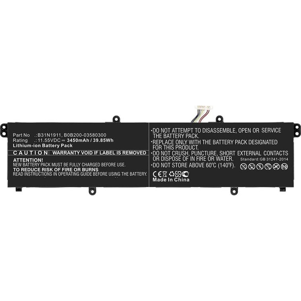 Bateria CoreParts CoreParts MBXAS-BA0240 części zamienne do notatników Bateria