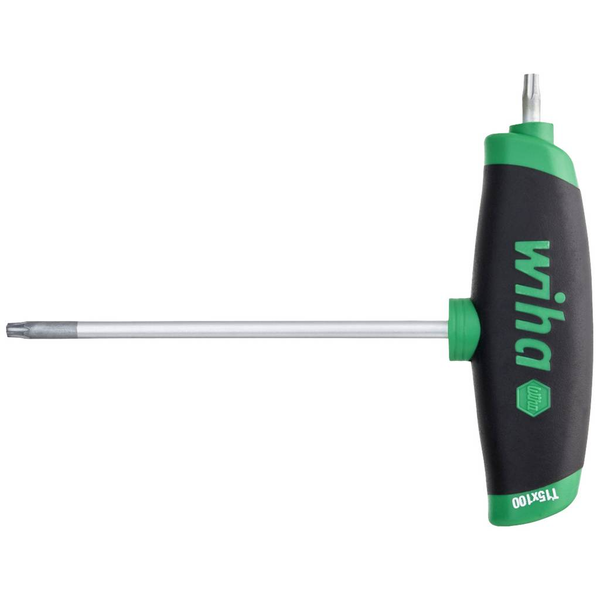 Wiha Torx-Stiftschlüssel Quergriff TX20 100mm mit Seitenabtrieb Torx csavarhúzó Méret (csavarhúzó) T 20 1 db (45448)