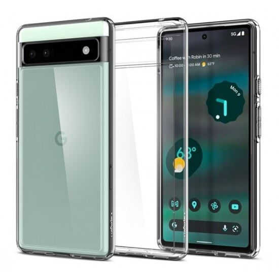 Spigen Ultra Hybrid Google Pixel 6a tok crystal clear átlátszó (ACS04477) (ACS04477)
