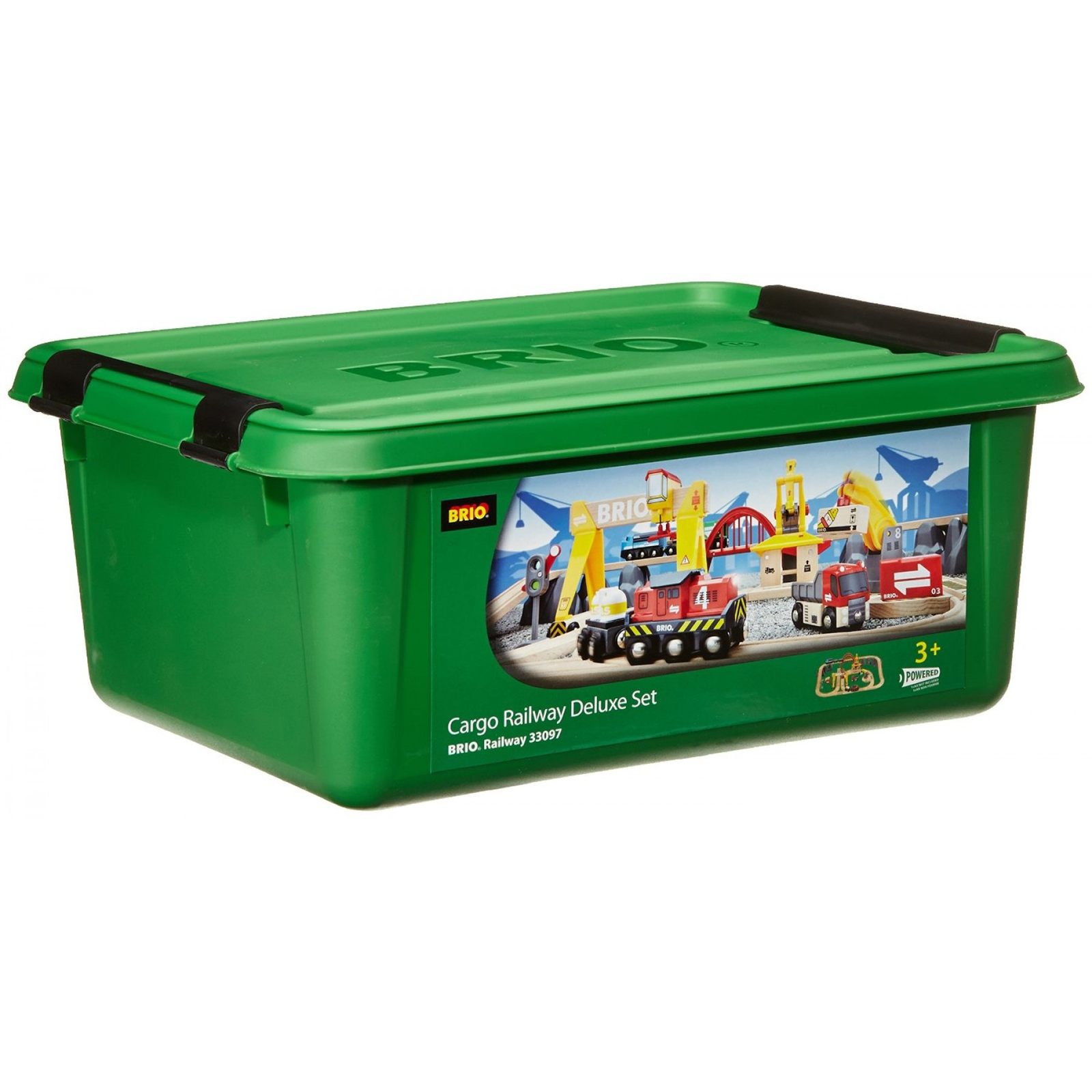 BRIO Deluxe vonatpálya készlet (33097)