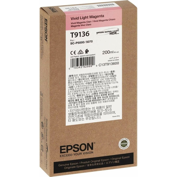 Epson C13T91360N blækpatron 1 stk Original Levende lys magenta