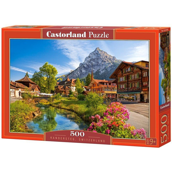 Castorland Kandersteg, Switzerland 500 pcs Puslespil 500 stk Landskab
