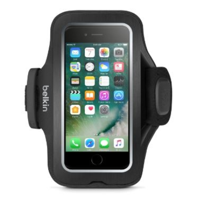 Belkin Sport-Fit Pro iPhone 7 karpánt tok fekete (F8W783btC00) (F8W783btC00)