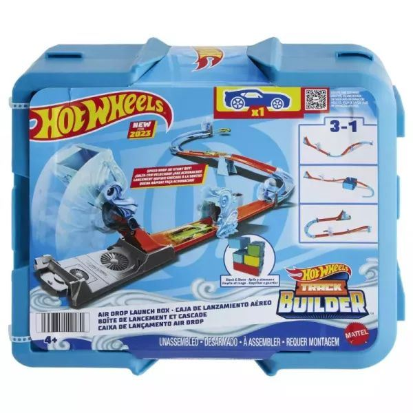 Hot Wheels Track Builder Deluxe Természeti erők pályaszett - Szél (HNJ67) (HNJ67)