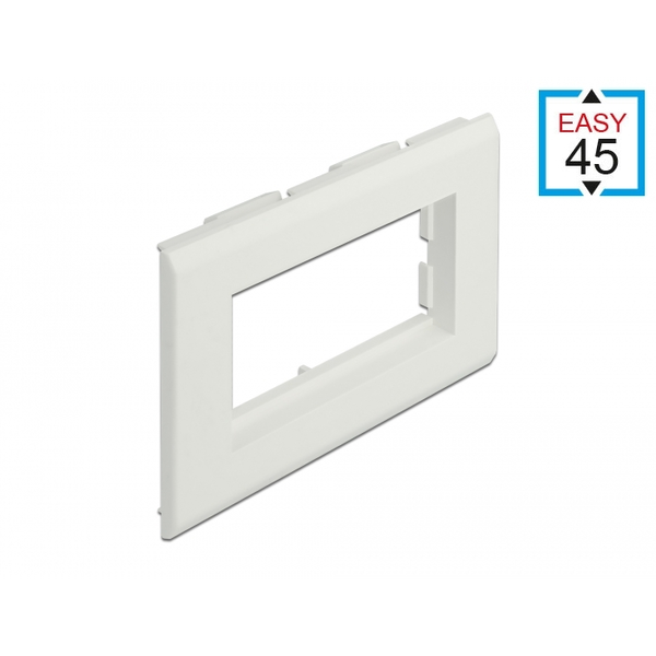 Delock Easy 45 modul tartó telepítési csatornához 130 x 80 mm