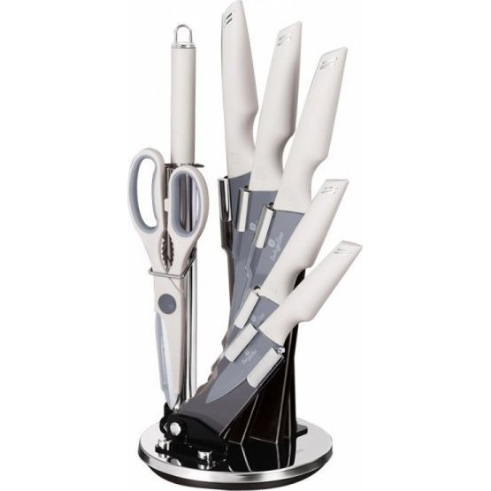 BerlingerHaus BH/2837 Aspen Collection Késkészlet - Rozsdamentes Acél, Matt Szürke (BH-2837)