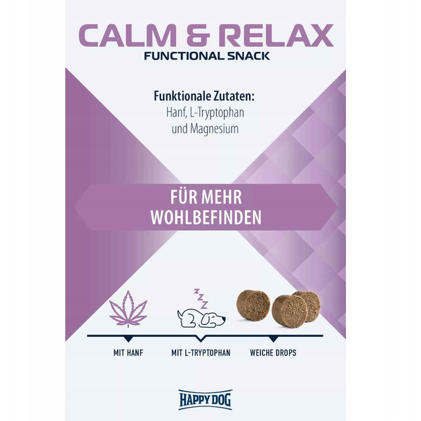 Happy Dog Care Snack Calm & Relax Jutalomfalat 100 g