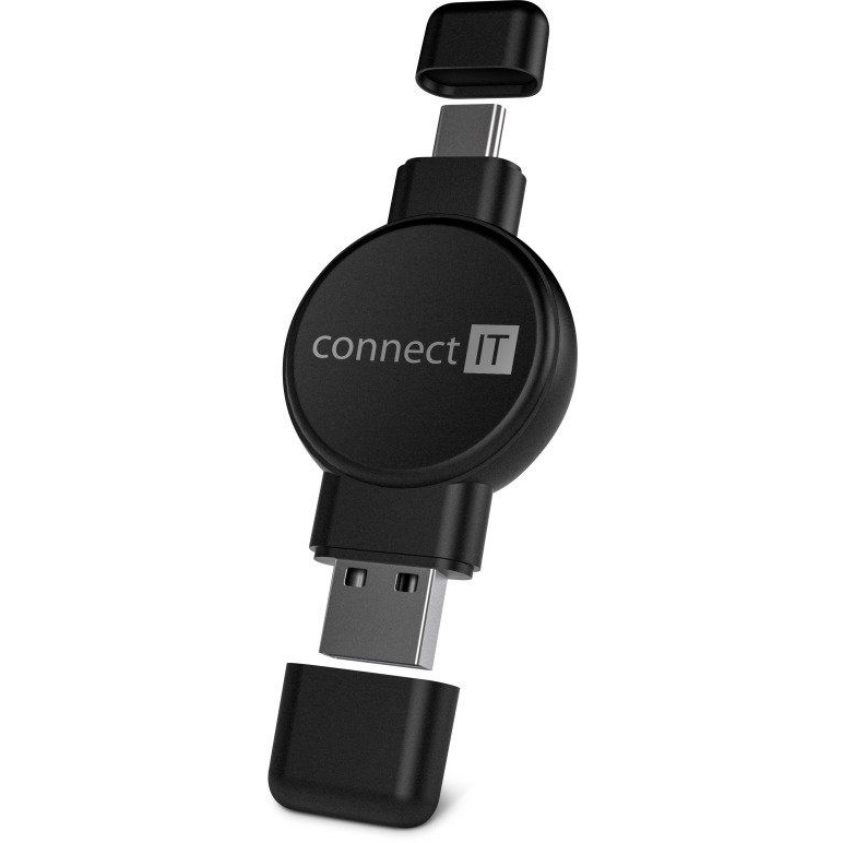 Connect IT WatchTravelCharge vezeték nélküli, fekete (CWC-8030-BK)