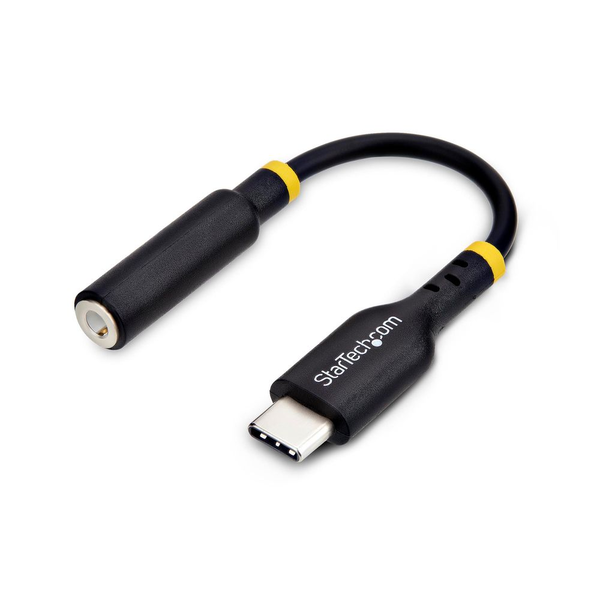 StarTech.com USBCAUDIO2 adattatore per inversione del genere dei cavi USB Type-C 2.0 Nero