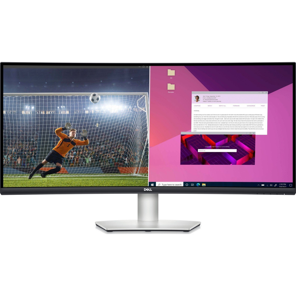 DELL S Series S3423DWC LED display 86,4 cm (34") 3440 x 1440 pixel Wide Quad HD LCD Sort