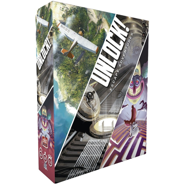 Asmodee Gra planszowa Unlock! Escape Adventures (wersja duńska)