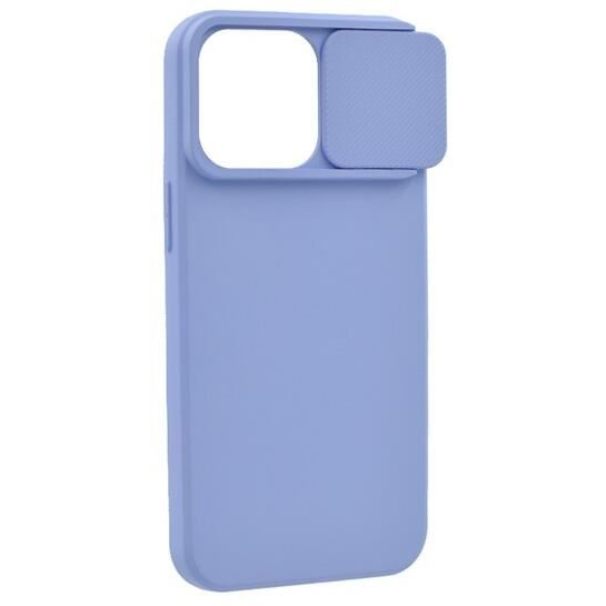 Gigapack Apple iPhone 15 Pro Max kameravédős szilikon tok matt lila (GP-144972) (GP-144972)