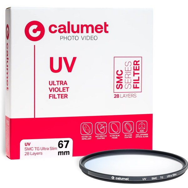 Calumet Filtr UV SMC TG 67 mm Ultra Slim 28 Layers