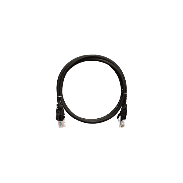 Nikomax Patch кабел S/FTP, CAT6a, LSZH, 0.5m, черен (NMC-PC4SA55B-005-C-BK)