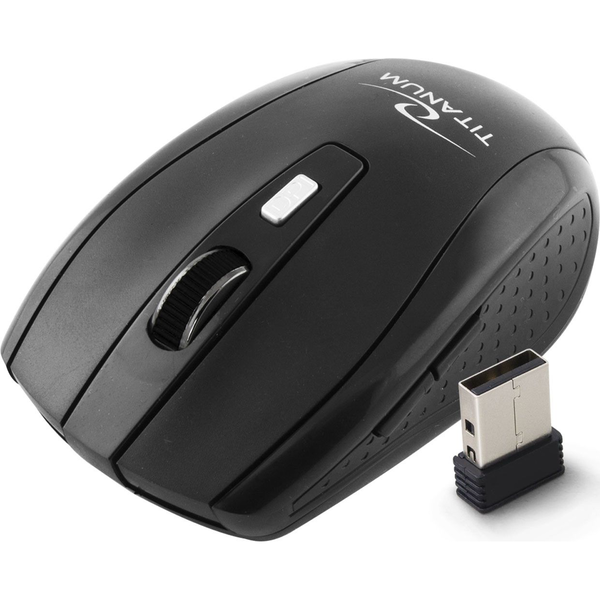 Esperanza TITANUM Snapper 6D TM105K Wireless Egér - Fekete