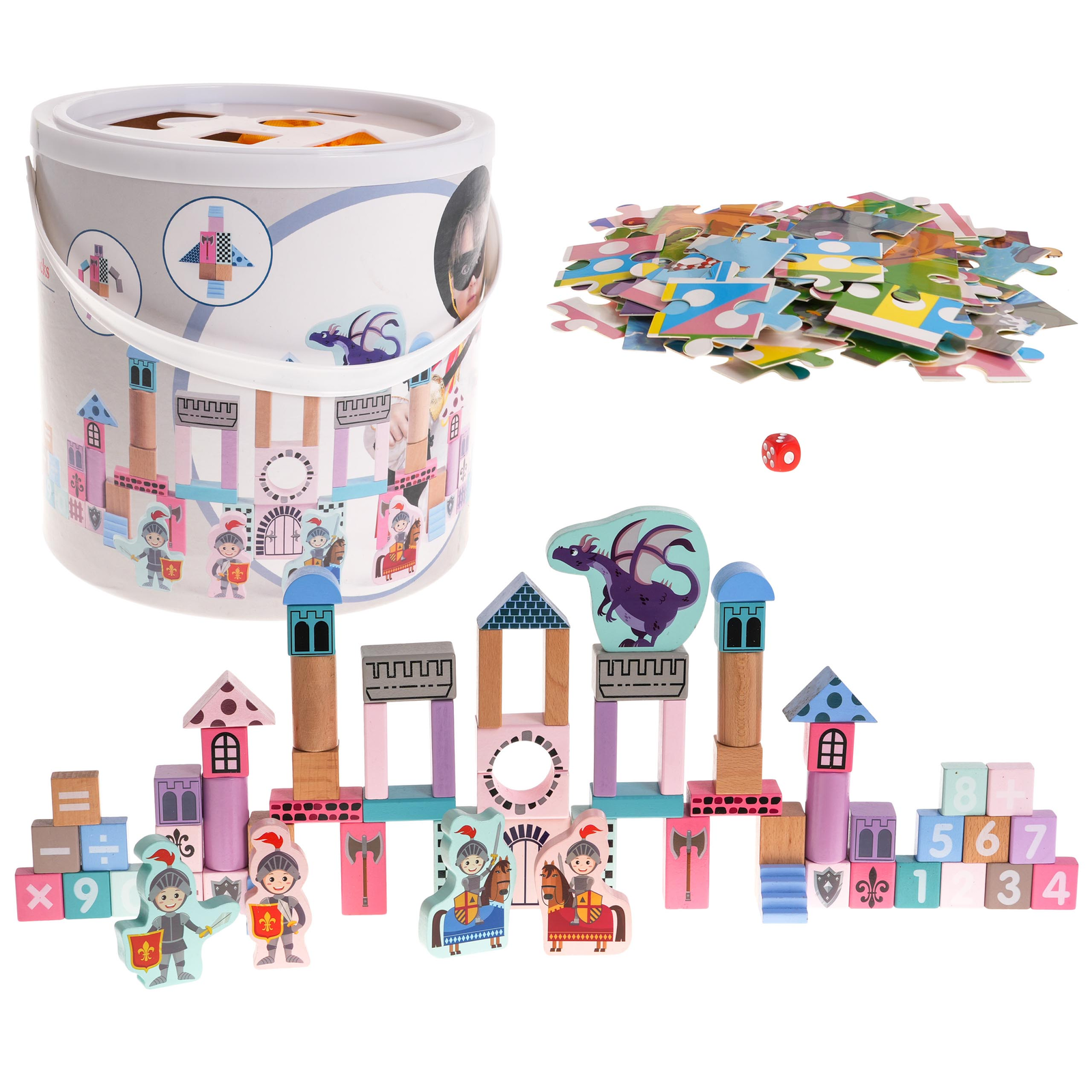 Ramiz Fakastély lovagokkal (ZDR.MC-025)