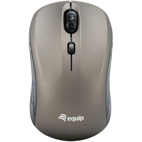 Equip 245109 rato Viagem Ambidestro RF Wireless Ótico 1600 DPI