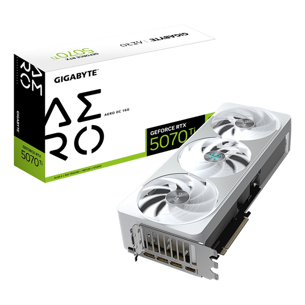 Gigabyte GeForce RTX 5070 Ti 16GB GDDR7 Aero OC Videókártya