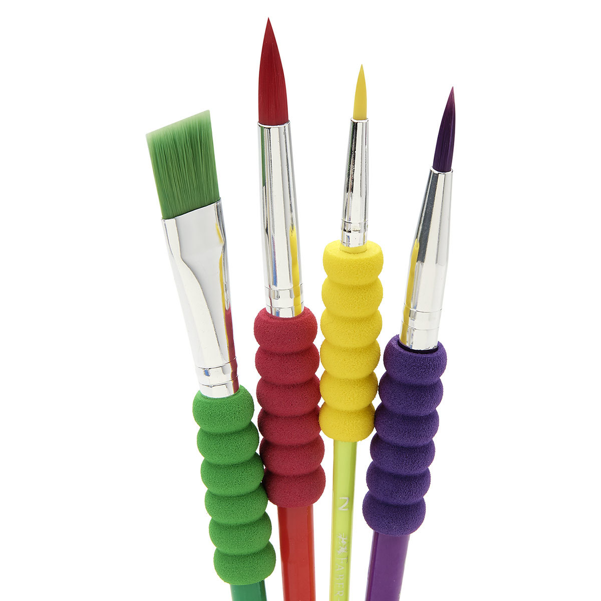 Faber-Castell 2-6-10-12 Ecsetkészlet - 4 színű (481600)