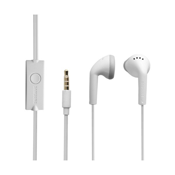Samsung Headset EHS61ASFWE - оригинални слушалки с микрофон за Samsung мобилни устройства (бял) (bulk)