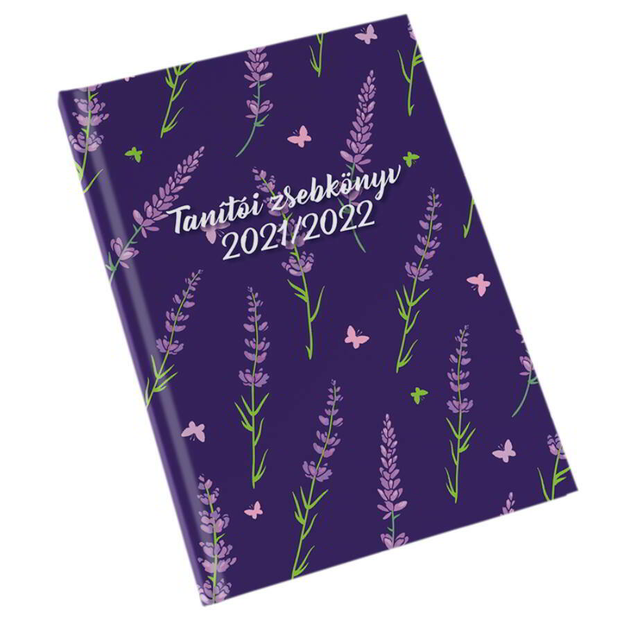 Realsystem A5 2021/22 Heti tanítói zsebkönyv - Levendula (5317-61)