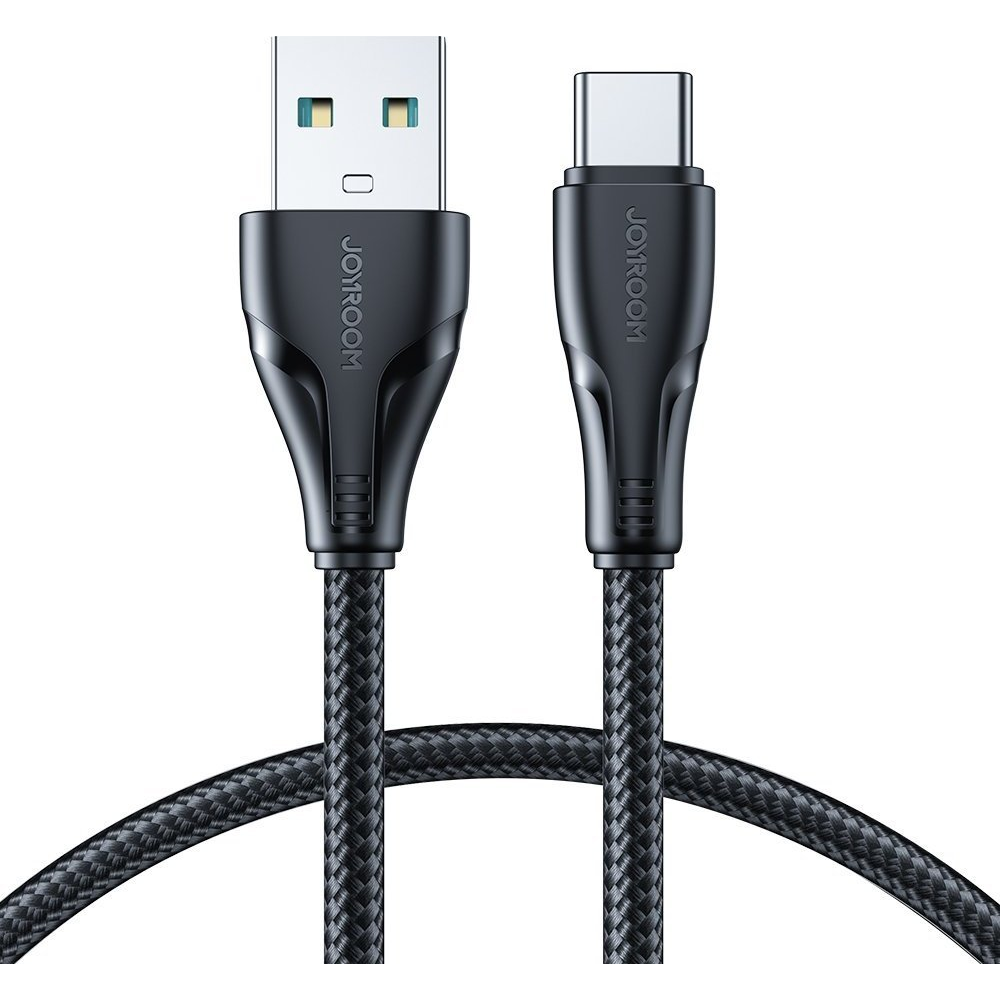 Cable USB Surpass / Type-C / 3A / 0.25m Joyroom S-UC027A11 (black) (JYR708)