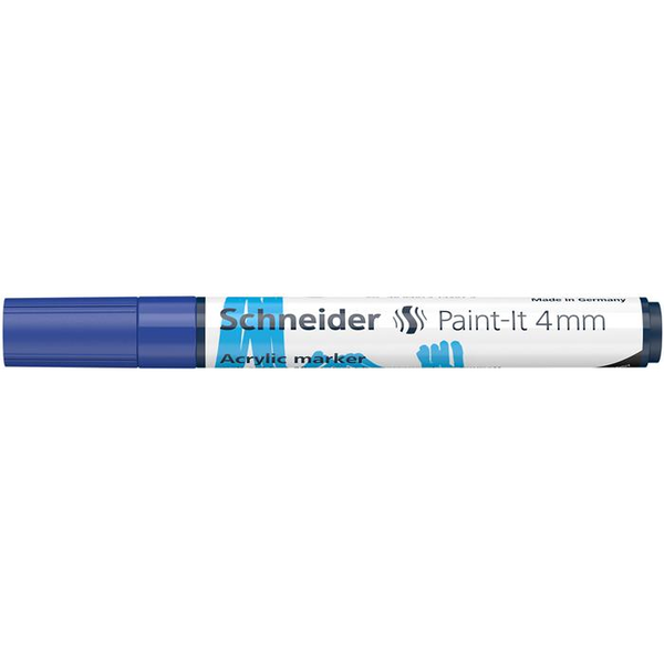 Schneider Paint-it 320 4mm Akril marker - Kék