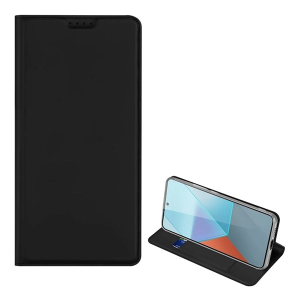 Dux Ducis Skin Pro Xiaomi Poco X6 5G Flip Tok - Fekete (GP-154778)