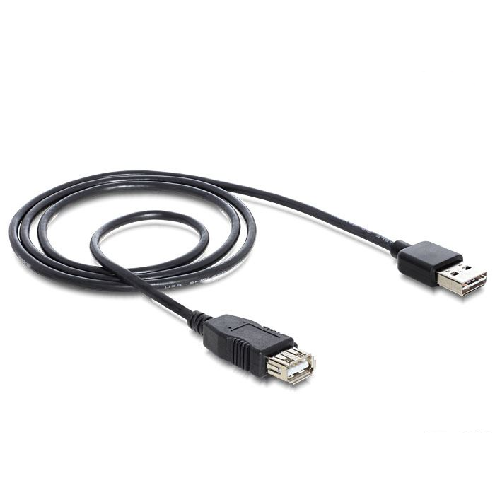 Delock 83371 Easy-USB 2.0 A apa --> USB 2.0 A anya hosszabbító kábel 2 m (83371)
