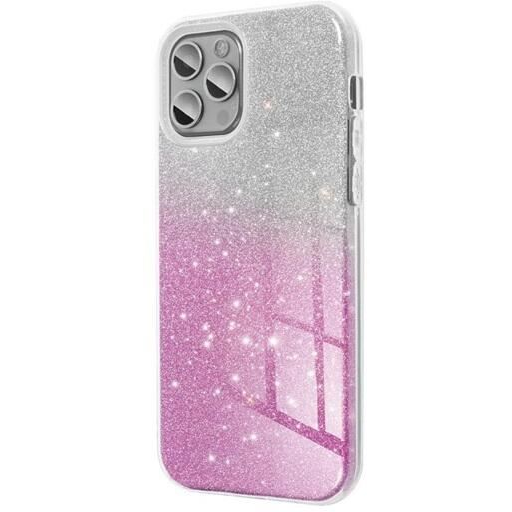 Gigapack Apple iPhone 16e tok csillogó átlátszó-rózsaszín (GP-167539) (GP-167539)