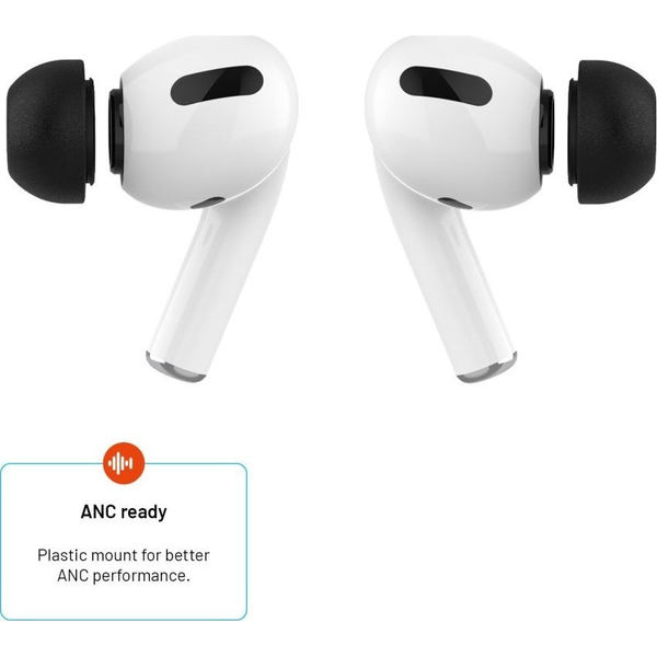 Fixed Plugs Pro XS Apple Airpods Pro/Pro 2 csere füldugó szett 2db - Fekete