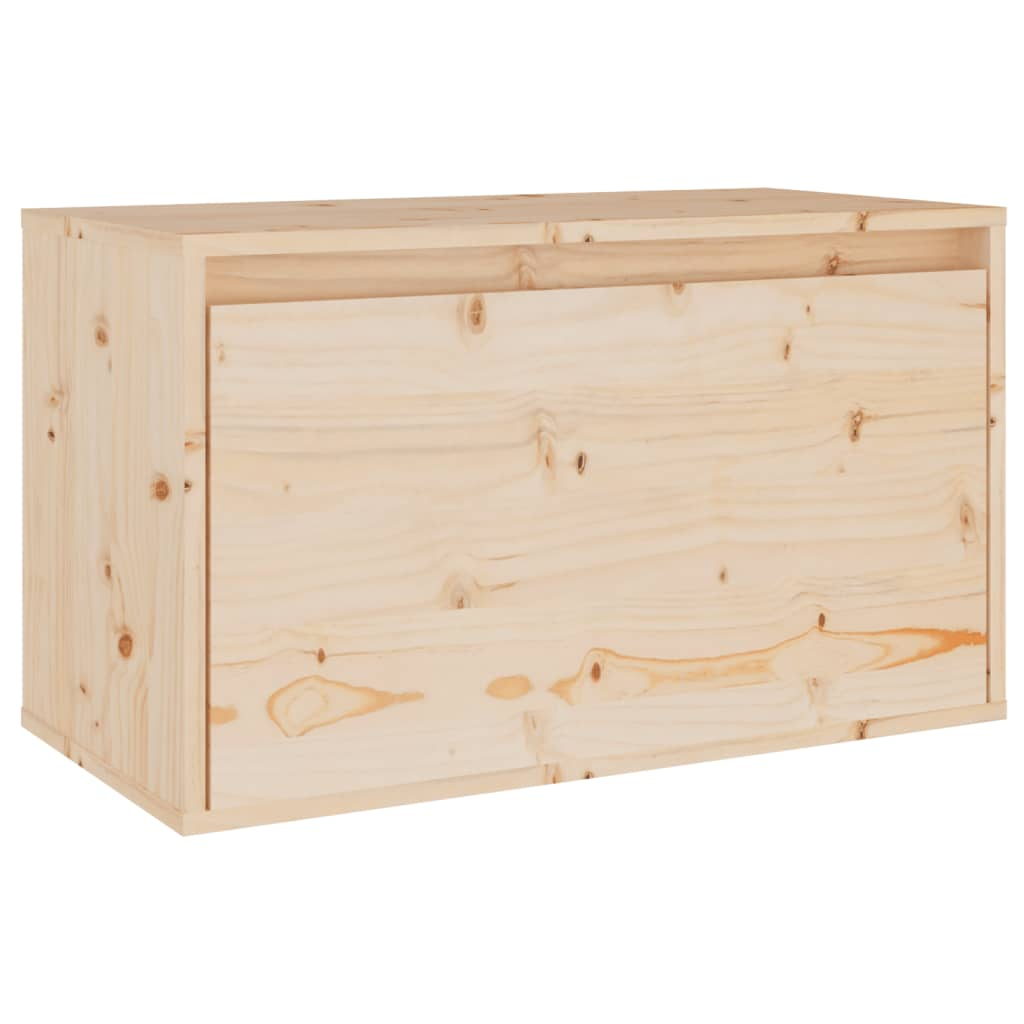 tömör fenyőfa faliszekrény 60 x 30 x 35 cm (813445)