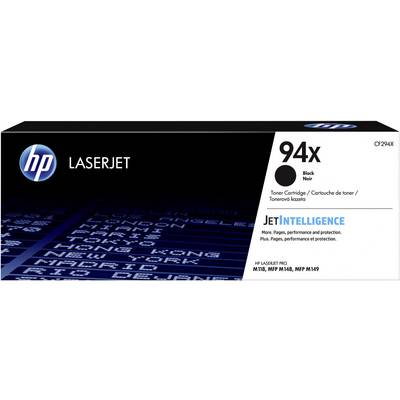 HP 94X High Yield Black Original LaserJet Toner Cartridge tonerová náplň 1 kusů Originální Černá