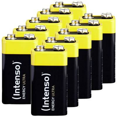 Intenso (7501451MP) 9V-os elem Alkáli mangán 560 mAh 9 V 10 db (7501451MP)