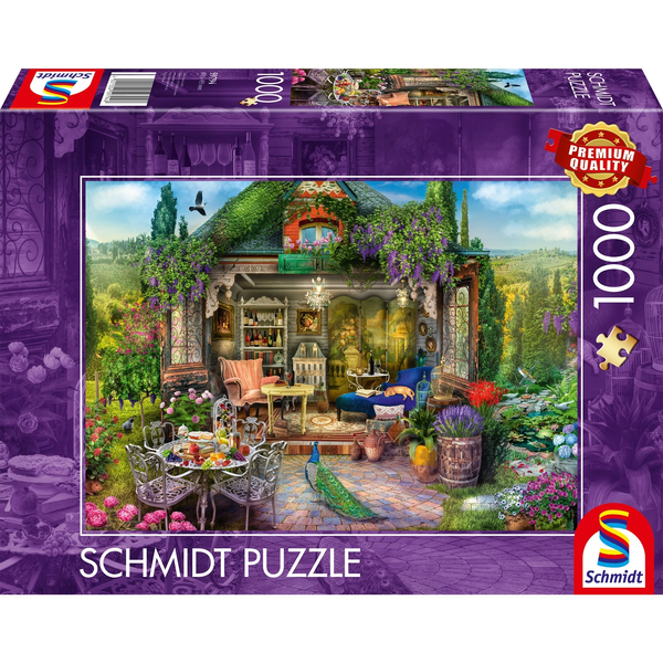 Schmidt Spiele Hétvégi ház a szőlőben 1000 darabos puzzle