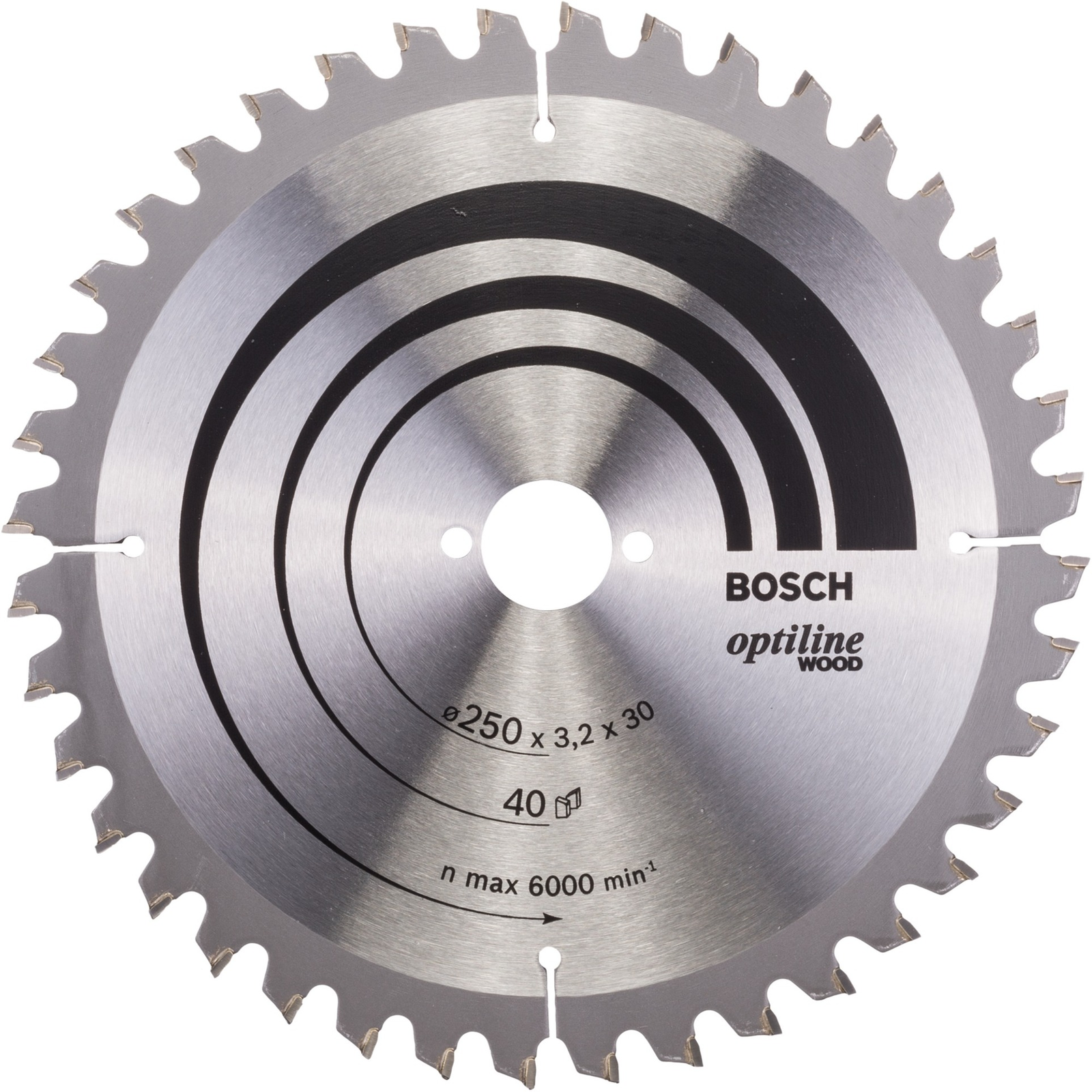 Bosch Optiline Wood 40Z 250mm Körfűrészlap (2608640643)