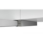 Bosch Serie 4 DFS067A51 konyhai szagelszívó Félig beépített (kihúzható) Fémes, Ezüst 727,7 m³/h A