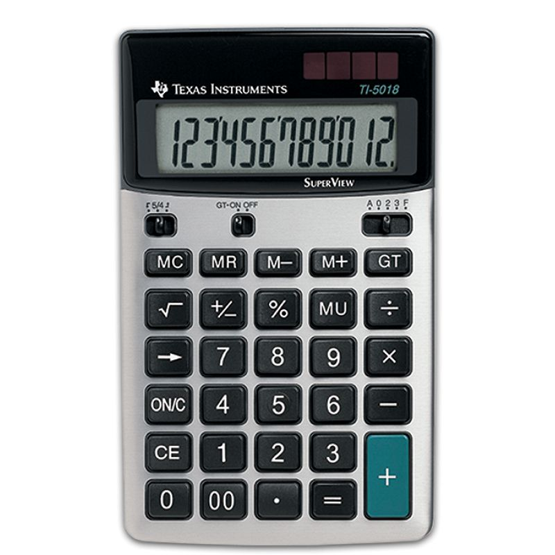 Texas Instruments TI 5018 SV Asztali számológép (TI 5018 SV)