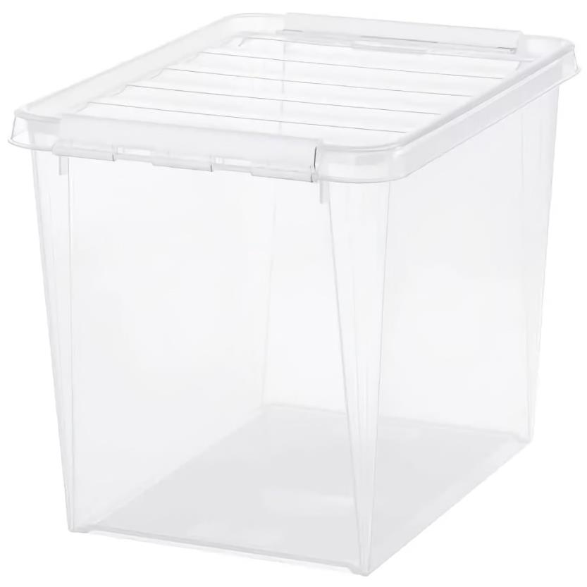 Orthex Classic tárolódoboz, fehér csatok, 25 l (7332462074897)