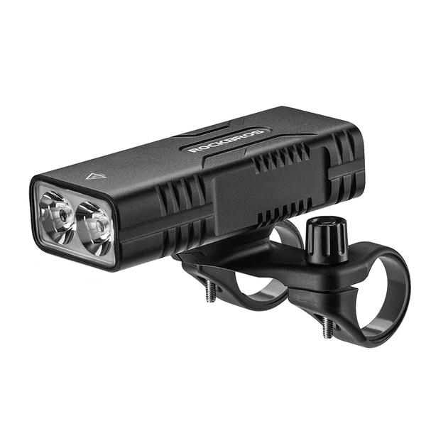 Rockbros 24310002001 Akkus LED Kerékpár első lámpa - Fekete